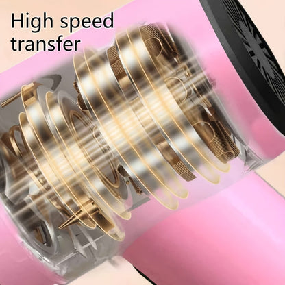 Pink Mini Handheld Car Vacuum Cleaner Strong Suction Dry Wet Cleaning for Pet Hair Cat Hair Multifunctional Portable Cordless Cute Design for Women Girls