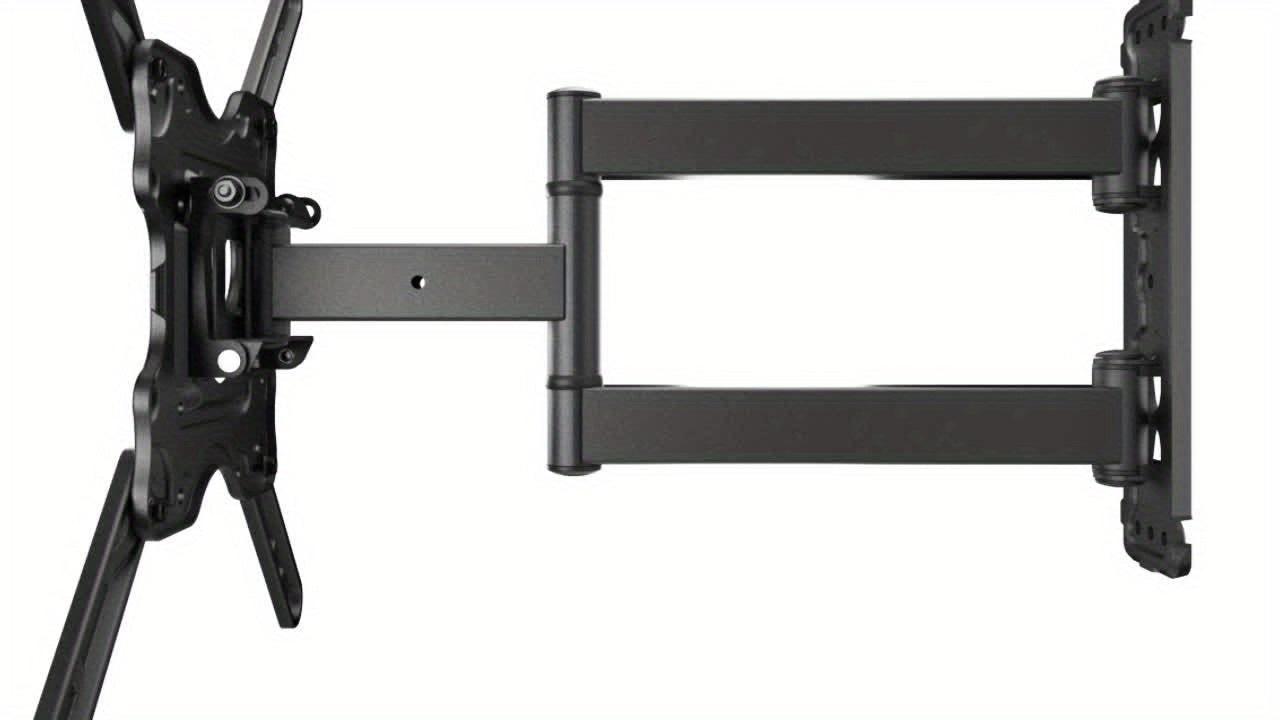Full Motion TV Wall Mount for 26-60 Inch TVs Up to 77 lbs Swivel Tilt Extension Arm Stainless Steel TV Bracket Max VESA 400x400mm Fits Most Flat Curved Screen TVs