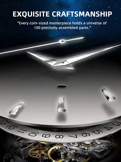 Men's Luxury Stainless Steel Watch with Luminous Hands & Date Display – Elegant Analog Timepiece for Business, Professional & Casual Wear, Ideal Gift for Him