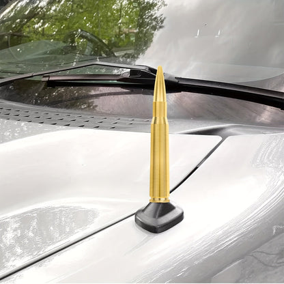 5.3" Short Car Antenna Carbon Steel – Universal Fit AM/FM Signal Booster Replacement Antenna, Durable Anti-Break Design, Multiple Colors for Car Exterior Decoration & Upgrade
