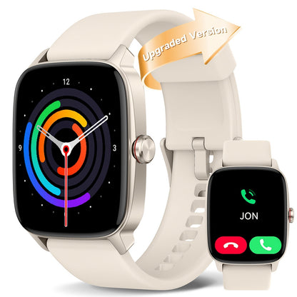 FAWEIO Smart Watch with Alexa & Wireless Calling – 1.8" HD Touchscreen, Fitness Tracker, 100+ Sports Modes, Compatible with iPhone & Android, for Women & Men