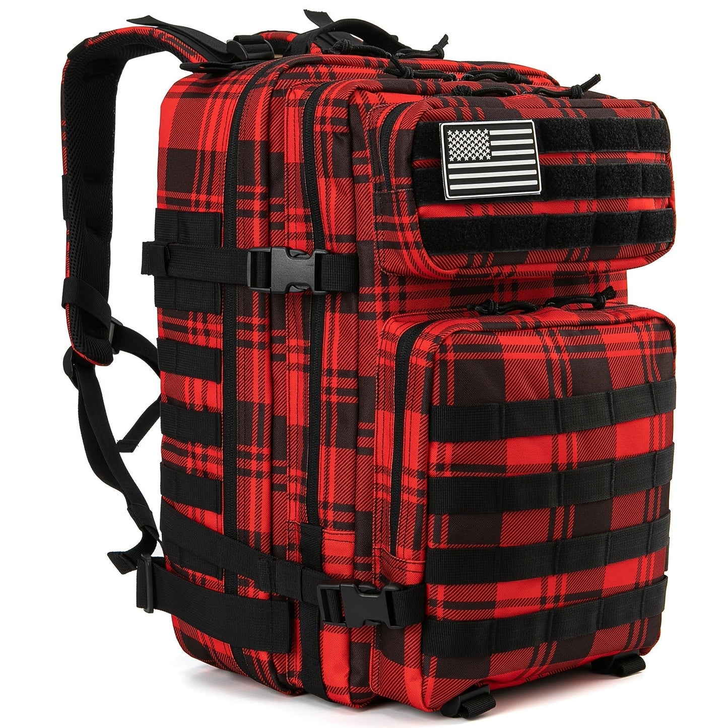 45L Tactical Backpack for Men & Women – Large Capacity Hiking Camping Travel Bag, 3-Day Bug Out Bag for Outdoor Fitness & Adventure, 13 Colors Available