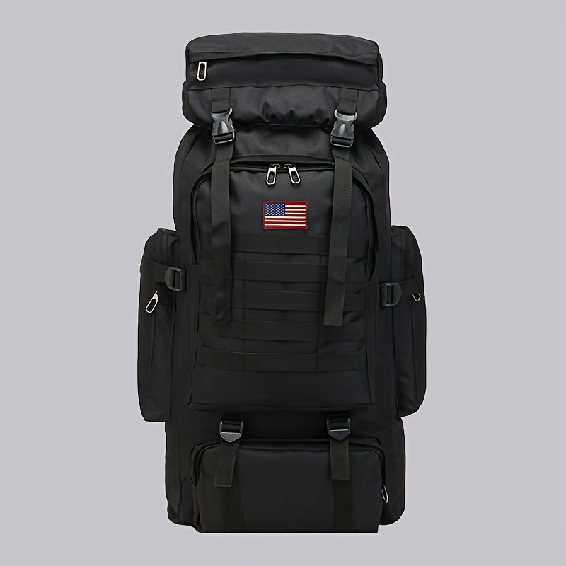 21 Gal Tactical Hiking Backpack 3-Day Assault Pack – Unisex MOLLE Oxford Fabric DIY Adjustable System for Hiking Camping Hunting Travel & Sports, 6 Colors