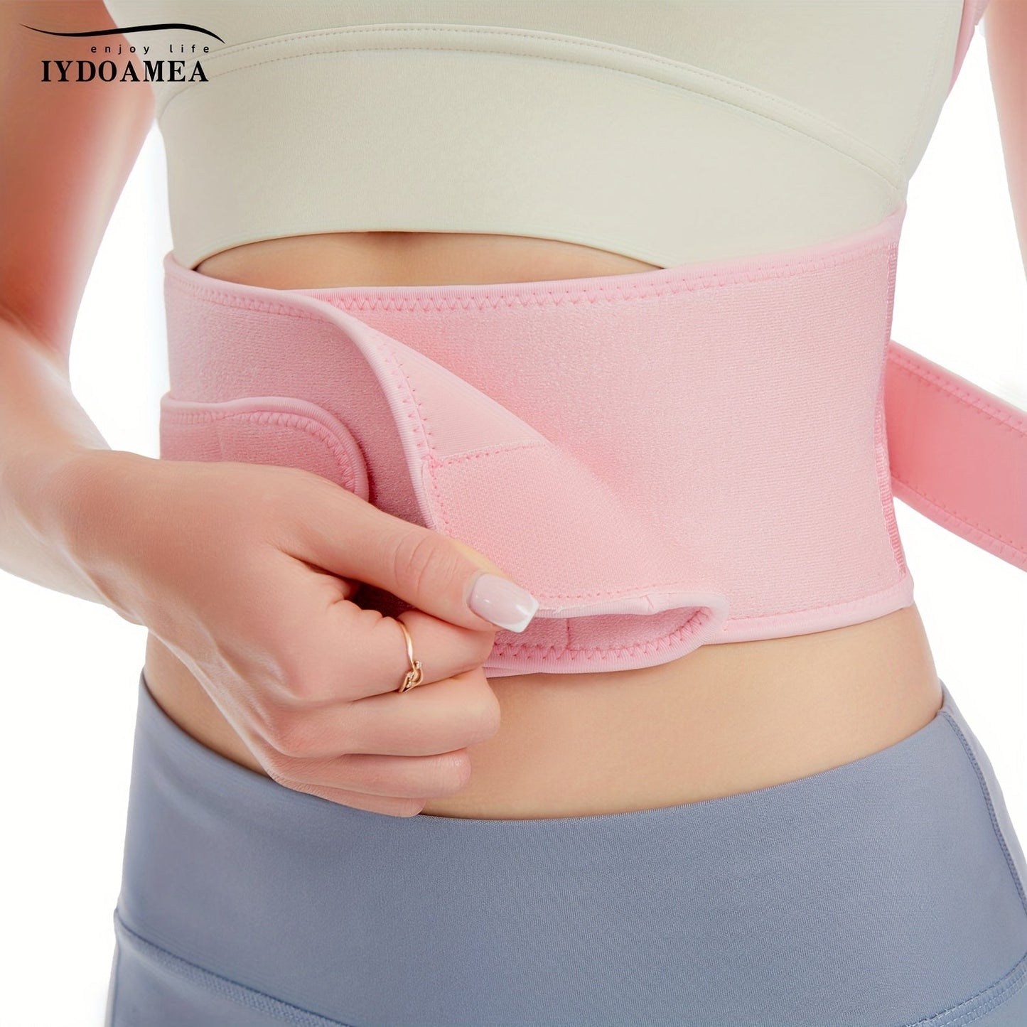 Posture Corrector Back Brace for Women & Men – Adjustable Breathable Shoulder Lumbar Support Straightener Belt for Upper & Lower Back Pain Relief, Waist 25–29 Inch