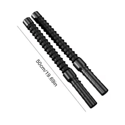 Ropeless Battle Ropes 2-Pack – Cordless Portable Weighted Workout Ropes for Home Gym HIIT Cardio Full Body Training Arms Shoulders Core Legs Exercise Equipment for Adults Beginners
