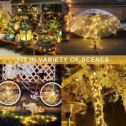 30-Pack LED Fairy Lights Battery Operated with Silver Wire – 6.5ft 20 LED Firefly Starry String Lights, Batteries Included, Perfect for DIY Wedding, Bedroom, Party, Patio, Christmas & Valentine's Day Decor