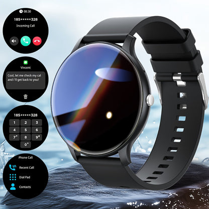 Smart Watch Fitness Tracker with Bluetooth Calling, 1.46" HD Touchscreen, IP68 Waterproof, 100+ Sports Modes & Heart Rate Monitor for Men & Women