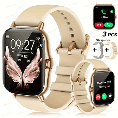 Smart Watch 1.83" Bluetooth Calling & Message Fitness Tracker – Multi-Sport Modes, Music Playback, Remote Camera, GPS Positioning, Compatible with Android & iPhone, Perfect Gift for Men & Women