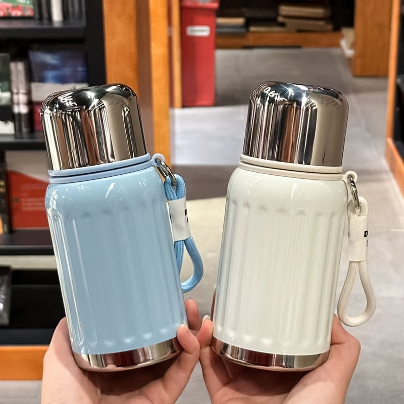 316 Stainless Steel Vacuum Insulated Thermos Cup Dopamine Color All Metal Water Bottle Keeps Drinks Hot and Cold for Work School Camping Sports Travel Portable Fashionable Tumbler Red Black Blue White