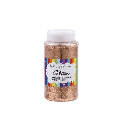 1lb Craft Glitter Powder in 19 Colors – Fine, Ultra Fine & Chunky Glitter with Shaker Top for Tumblers, Resin, Scrapbooking & DIY Crafts, Bulk Glitter for Kids & Adults