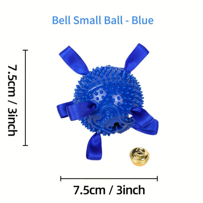Chew-Resistant Dog Ball Toy for Fetch & Training – Durable Polo Balls for Golden Retrievers, Bulldogs, Shiba Inu, Corgi & Australian Shepherd, Self-Play & Obedience Exercise