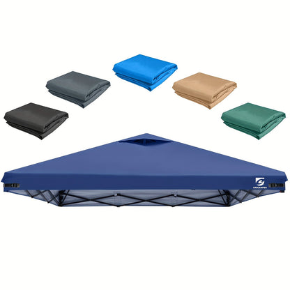 10x10 Pop Up Canopy Replacement Top Cover with Air Vent – Waterproof UV-Resistant Canopy Top for Straight Leg Tents, All-Season Outdoor Sun Shade for Garden, Patio & Camping, 11 Colors (Top Only)