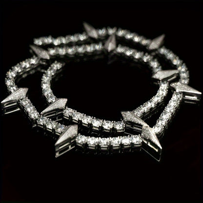 Wolf Tooth Pendant Necklace for Men Gothic Tribal Spike Chain Necklace Bold Statement Jewelry Sizes 18 20 22 Inch Gift for Him Christmas Valentine Birthday