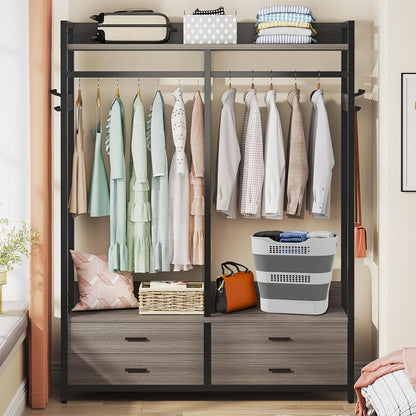 Collapsible Laundry Basket 43L Foldable Pop-Up Hamper with Handles – Durable Plastic Space-Saving Storage Container & Organizer for Laundry Room, Bedroom, Dorm & Small Spaces