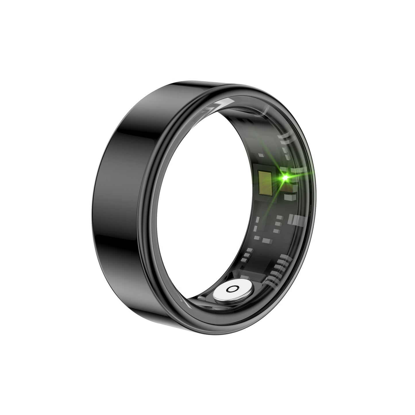 Smart Ring Health Fitness Tracker Bluetooth 5.3 IP68 Waterproof Sport Mode Pedometer Sleep Step Calorie Stress Body Temp Period Tracker for Men Women Android iPhone Gift