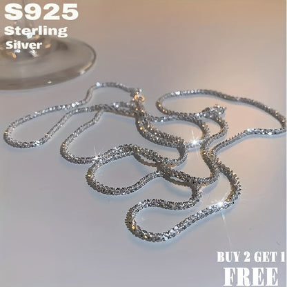 925 Sterling Silver Sparkling Star Necklace for Men & Women – Minimalist Sky Star Pendant Chain, Unisex Dainty Jewelry with Gift Box, Sizes 16-24 Inch, Perfect Gift for Couples & Parents