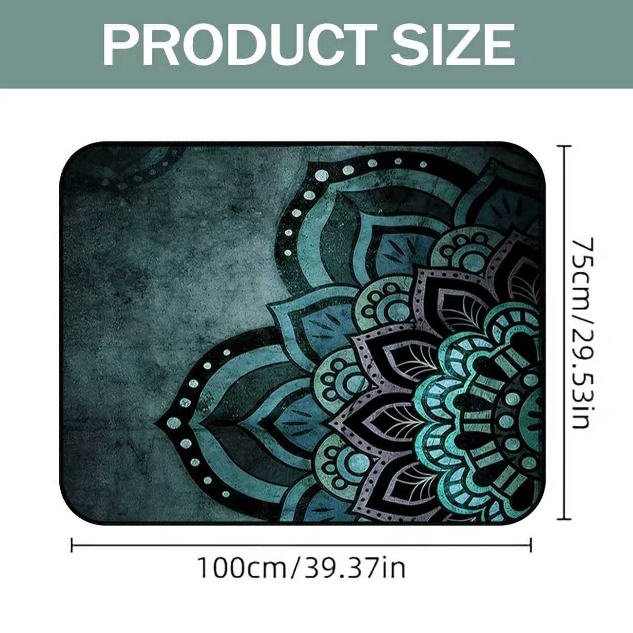 Car Trunk Mat Cargo Liner – Non-Slip Waterproof Floor Mat with Unique Patterns, Durable Vehicle Interior Protector from Dirt, Spills & Scratches, Universal Fit