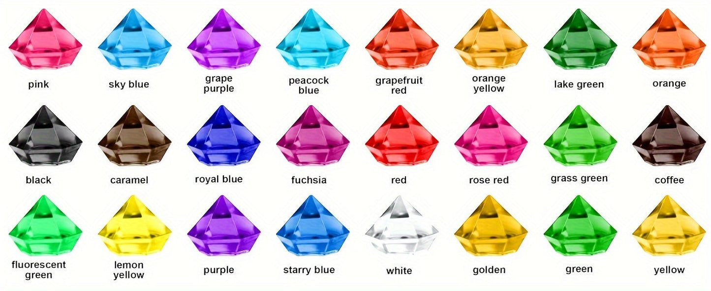 24 Color Liquid Epoxy Resin Colorant Set - Highly Concentrated Resin Dye for Jewelry Making, Resin Art, Painting and DIY Crafts, 0.35oz / 10ml Each, Complete Color Kit for Beginners and Artists