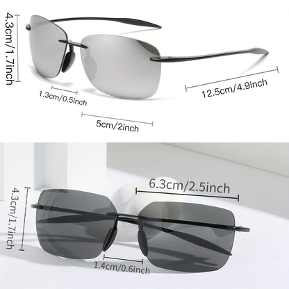 Polarized Sunglasses for Men – 3 or 6 Pack UV400 Protection Anti-Glare HD Lenses, Lightweight PC Frame, Driving & Outdoor Sports Glasses, Bulk Gift Set for Him