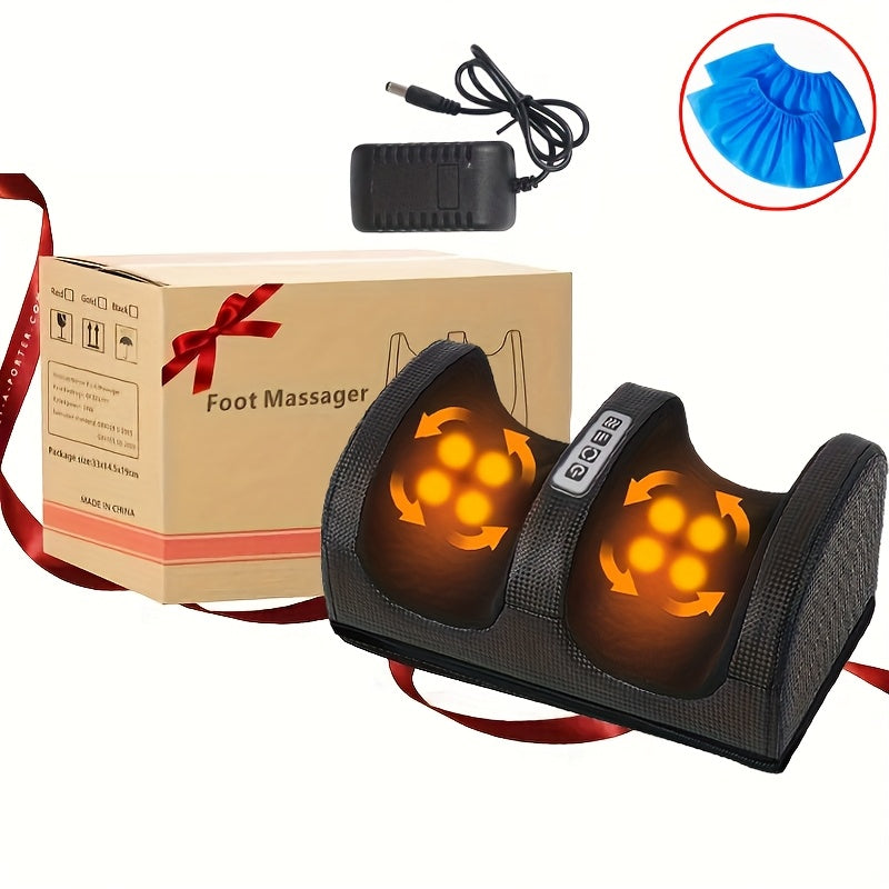 Electric Foot Massager with Heat – Deep Kneading & Compression for Legs, Feet & Arms, Home & Office Use, Multiple Models with Foot Covers