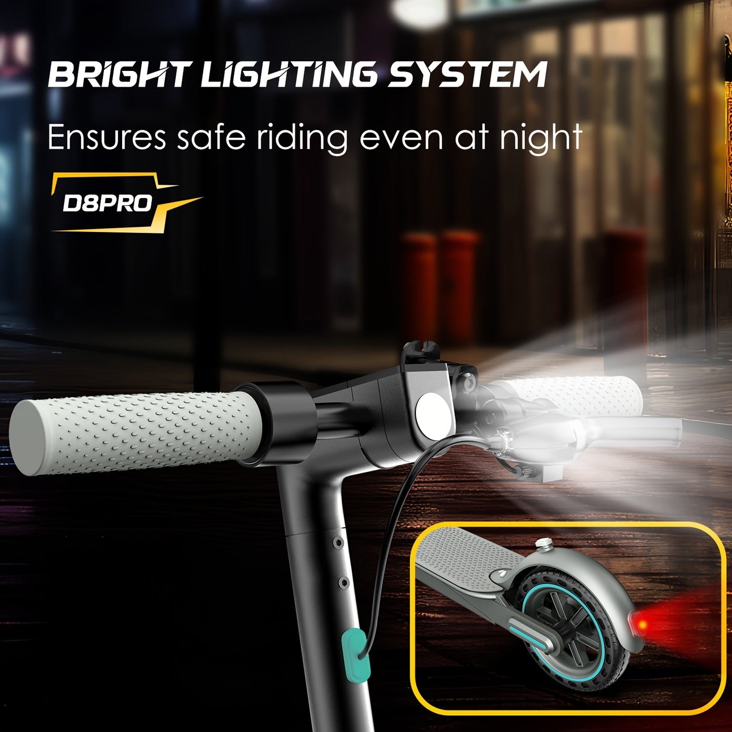 Foldable Electric Scooter for Adults 350W Brushless Motor Dual Drum Brake 8.5 Inch Solid Tires 3-Speed LCD Display 265 lbs Max Load 3-Second Fold Portable Urban Commuter E-Scooter