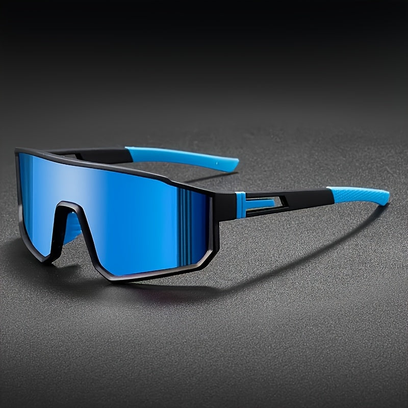 Mirrored Sports Sunglasses Set 3-4pcs for Men Women – PC Polycarbonate Lens Durable Frame Fashion Glasses, Includes Cleaning Cloth, Unisex Outdoor Eyewear for Cycling Driving Festival Daily Wear