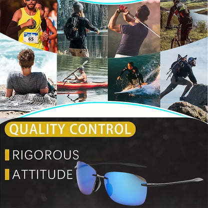 Polarized Sunglasses for Men – 3 or 6 Pack UV400 Protection Anti-Glare HD Lenses, Lightweight PC Frame, Driving & Outdoor Sports Glasses, Bulk Gift Set for Him