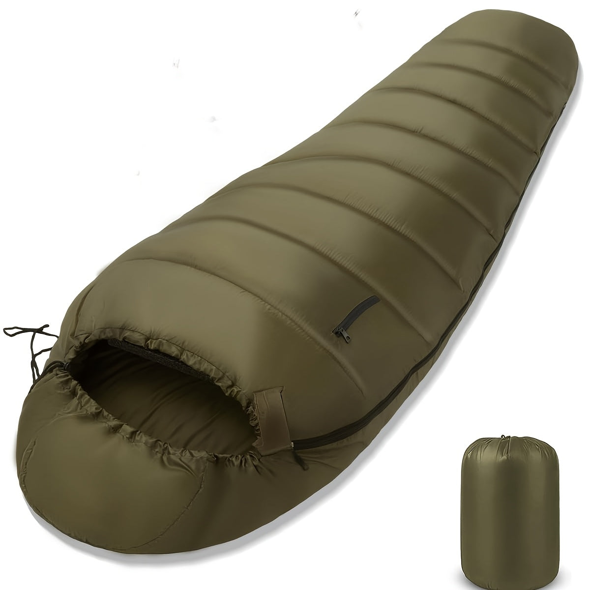 Mummy Sleeping Bag 15-45°F 3-4 Season Cold Weather Sleeping Bag for Adults – Warm Lightweight Washable Camping Sleeping Bag for Hiking, Backpacking, Traveling & Outdoor Activities