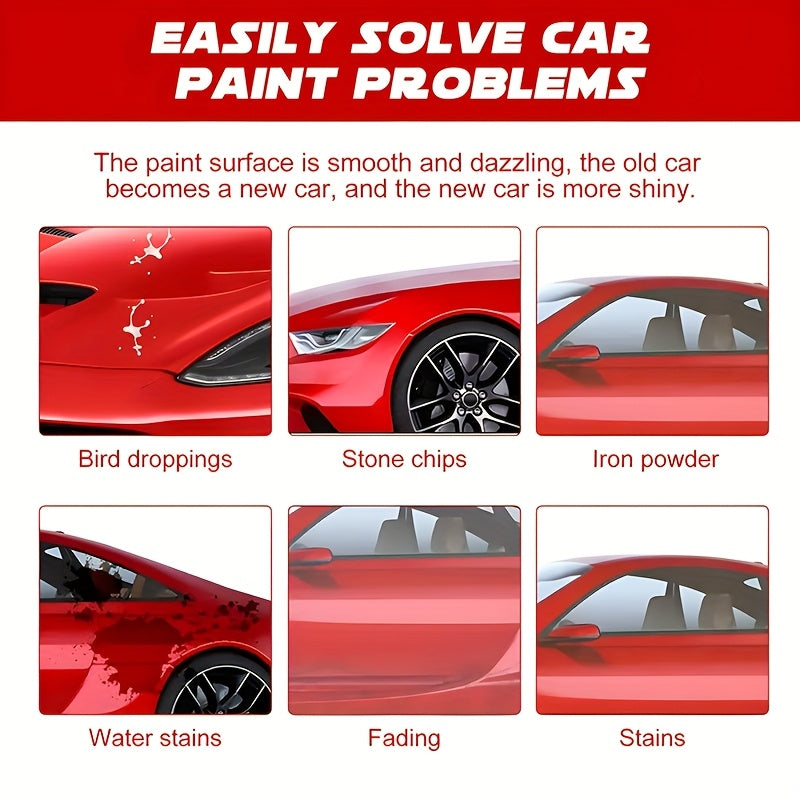 Liquid Ceramic Coating 6.76oz with Applicator Sponge - Automotive Paint Protection, Hydrophobic Glass Treatment, High Gloss Enhancement and Surface Rejuvenation for Cars, Trucks and SUVs