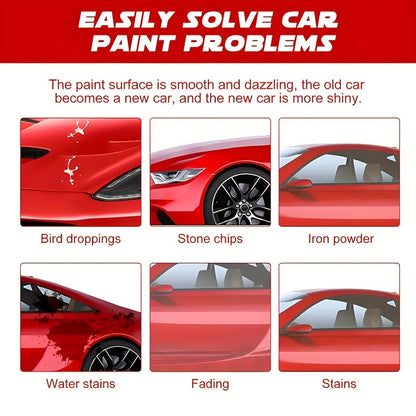 Liquid Ceramic Coating 6.76oz with Applicator Sponge - Automotive Paint Protection, Hydrophobic Glass Treatment, High Gloss Enhancement and Surface Rejuvenation for Cars, Trucks and SUVs