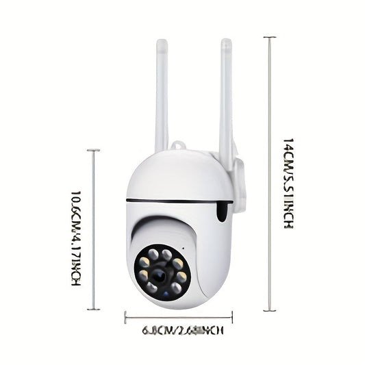 4-Pack 5G WiFi Security Camera 1080P – 360° PTZ Panorama Smart PIR Motion Detection Color Night Vision Two-Way Audio IP54 Weatherproof, Indoor Outdoor Home Surveillance with App Remote Viewing