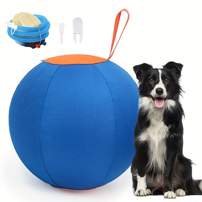 Chew-Resistant Dog Ball Toy for Fetch & Training – Durable Polo Balls for Golden Retrievers, Bulldogs, Shiba Inu, Corgi & Australian Shepherd, Self-Play & Obedience Exercise