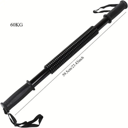 Arm Strength Training Rod for Bicep & Muscle Building - Heavy Duty Arm Strength Stick for Arm Exercises, Home Gym Fitness Equipment, 66 LB / 88 LB / 110 LB / 132 LB Options