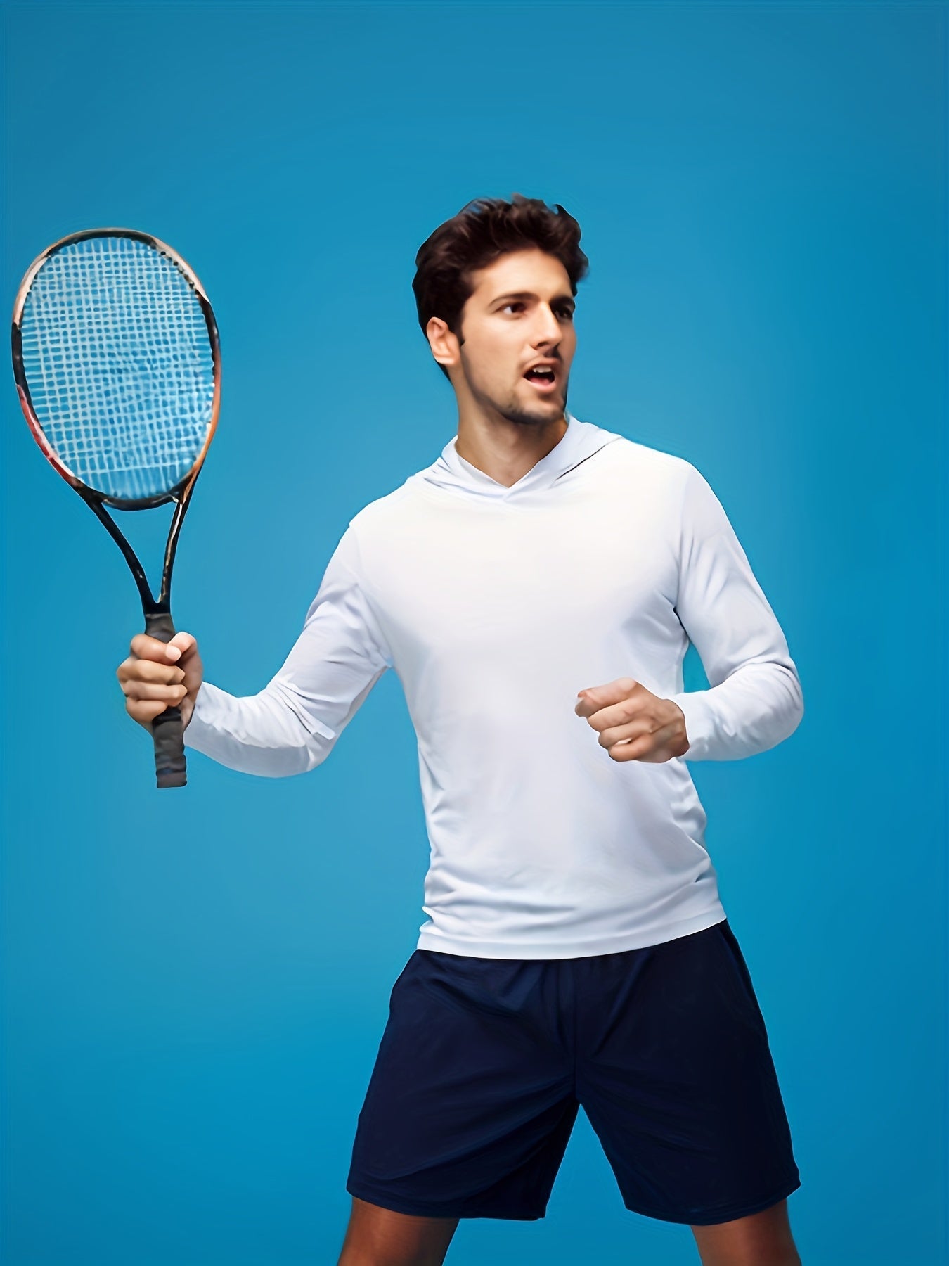 5-Pack Men's Quick-Dry Moisture-Wicking Hooded Sweatshirts Full-Zip Athletic Pullover for Gym Running Outdoor Casual Wear Mixed Colors S-XXXL