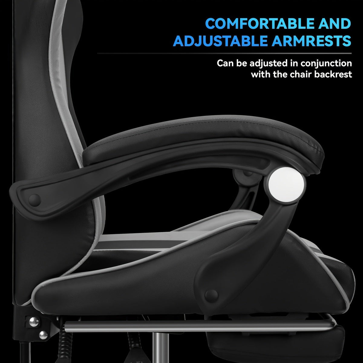 Ergonomic Gaming Chair Racing Style with Lumbar Support High Back Adjustable Office Chair for Adults Teens PC Computer Desk Chair Recliner