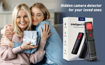 Hidden Camera Detector Anti Spy RF Signal Scanner – Bug Detector, GPS Tracker & Listening Device Finder, Portable Rechargeable Multi-Function Security Sweeper for Travel, Hotel, Home, Office, Car