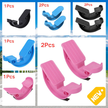 Calf Stretcher Foot Pedal for Balance Flexibility Training Muscle Massage & Yoga – Durable ABS Non-Slip Foot Rocker for Plantar Fasciitis Achilles Tendon Relief – Blue Black Pink Yellow, 1/2/3pcs