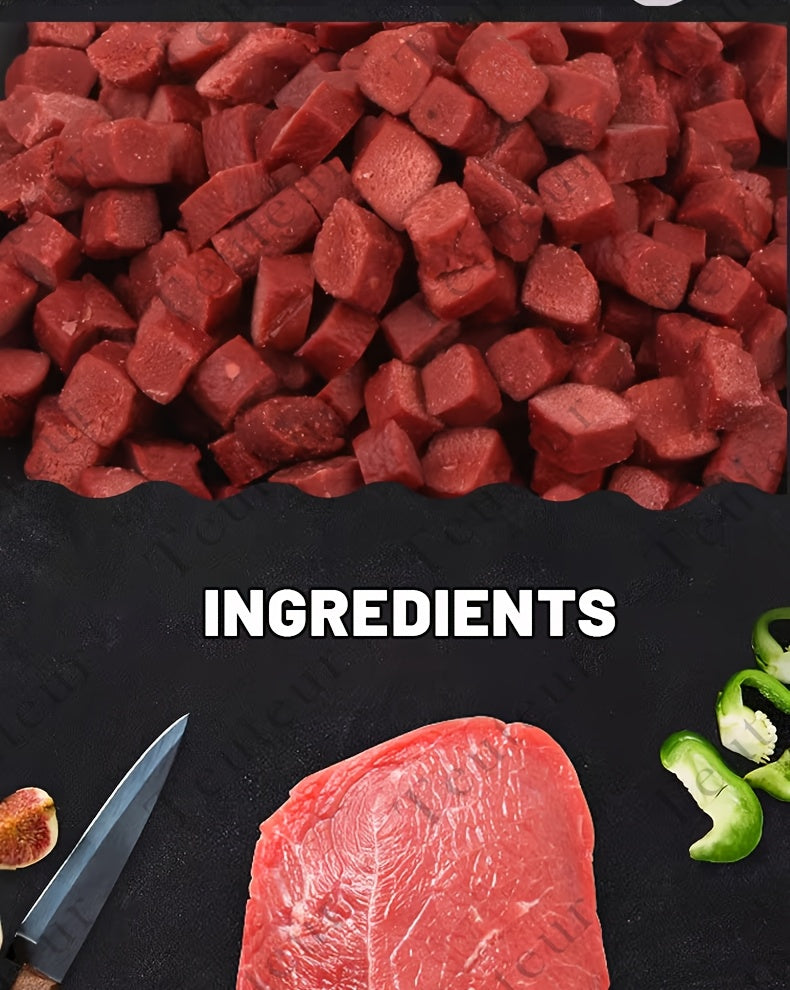 Premium Natural Beef Sticks Dog Treats – High Protein Grain-Free Beef Jerky & Molar Chews for Puppies, Adult Small Medium Large Dogs, Long-Lasting Training Rewards for All Breeds