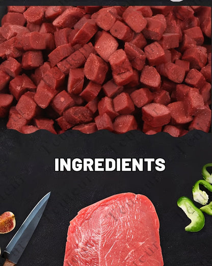 Premium Natural Beef Sticks Dog Treats – High Protein Grain-Free Beef Jerky & Molar Chews for Puppies, Adult Small Medium Large Dogs, Long-Lasting Training Rewards for All Breeds