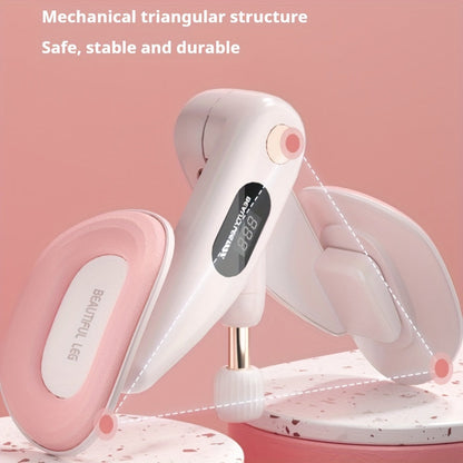 Pelvic Floor Trainer & Smart Hip Thigh Exerciser with Rep Counter – Adjustable Resistance Inner Thigh Toner, Glute Strengthener & Kegel Exercise Machine for Women Home Gym Workout