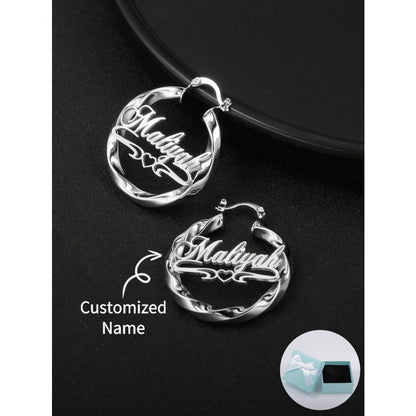 Twisted Heart Drop Earrings for Women – Gold & Silver Stainless Steel Dangle Studs, Romantic Elegant Jewelry for Daily Wear, Mother's Day, Valentine's Day, Birthday, Anniversary & Christmas Gift