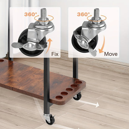 Fishing Rod Holder for Garage – Rotating Tackle Storage Rack Holds 10 Rods Fishing Gear Organizer Pole Stand for Men Gift Christmas Stocking Stuffer