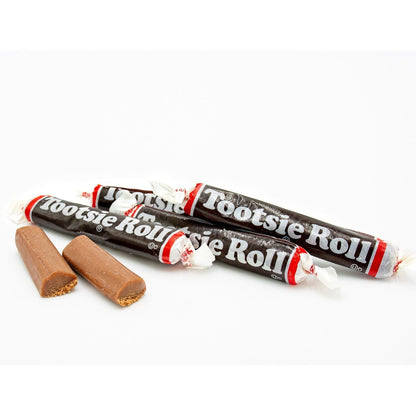 Tootsie Rolls Bulk Chewy Chocolate Candy – Individually Wrapped Classic Size Snacks, Peanut Free & Gluten Free, Perfect for Halloween, Office Candy Bowls, Parties & Gifting