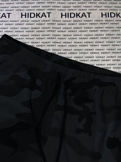 Women's Camo Cargo Pants – Lightweight Breathable Hiking Outdoor Casual Long Pants Multi-Pocket Elastic Waist XS-XXL Camouflage