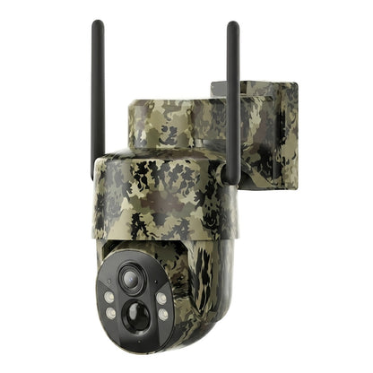 4G LTE Solar Security Camera Outdoor Wireless – No WiFi Needed, 4K Night Vision, 360° Live View, Two-Way Audio, Waterproof Trail Camera for Hunting, Farm, Ranch & Wildlife Monitoring