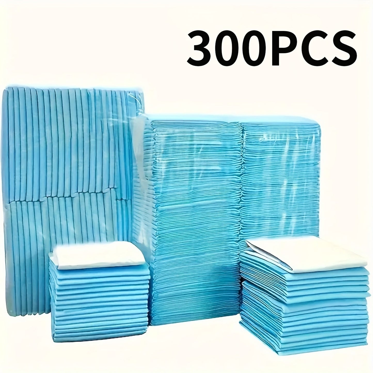 Super Absorbent Dog Pee Pads 23.6x23.6 Inch for Puppy Training & Indoor Pet Toilet Use – Leak-Proof Odor-Control Training Pads, 50 / 100 / 200 / 400 Count Bulk Value Packs