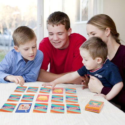 6-in-1 Kids Card Games Set with 6 Decks – Go Fish, Old Maid, Crazy Eights, Memory Match, Slap Jack & Animal Cards | Family Game Night for Ages 4+, Birthday & Christmas Gift, Stocking Stuffer