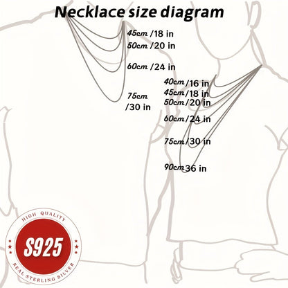 925 Sterling Silver Snake Chain Necklace 1mm – Hypoallergenic Tarnish-Resistant Layering Necklace for Women & Men, Classic Minimalist Design, Perfect Gift for Christmas, Valentine's Day & Anniversaries