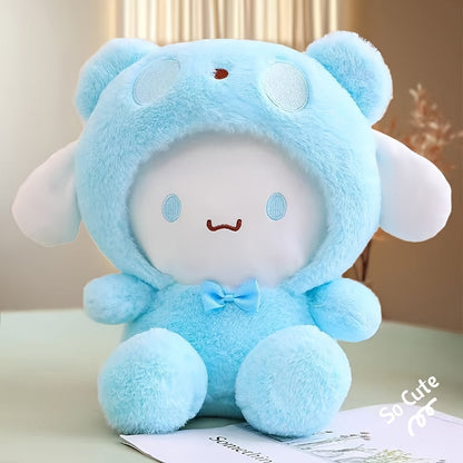 Sanrio Licensed Kuromi Plush Toy – Kawaii Stuffed Animal for Kids & Adults, Soft Cinnamoroll Yugui Dog Plushie, No Battery Required, Perfect Birthday & Holiday Gift, Universal Cute Plush Doll