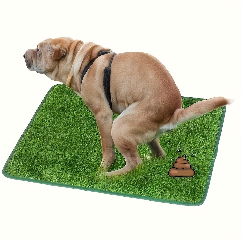 Artificial Grass Dog Pee Pad Washable Reusable Odor Control Indoor Puppy Potty Training Mat 18.11" x 27.56" – Dog Urine Grass Pad
